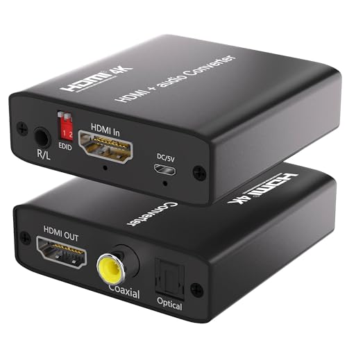 Amazon | Movcle HDMI 音声分離 4K対応 HDMI 音声分離器 HDMI入力
